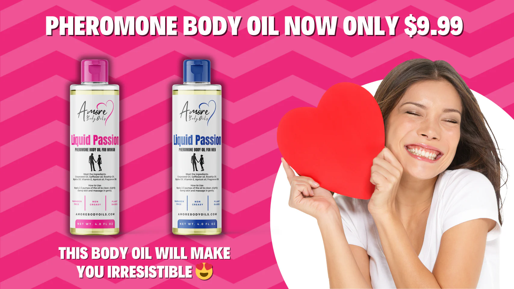 Radiate Beauty With Amore Body Oils